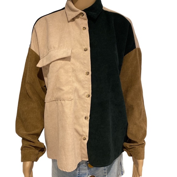 NWOT Boohoo color block  size 2 - Picture 1 of 3